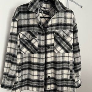 Zara Oversized Shacket. Size Small